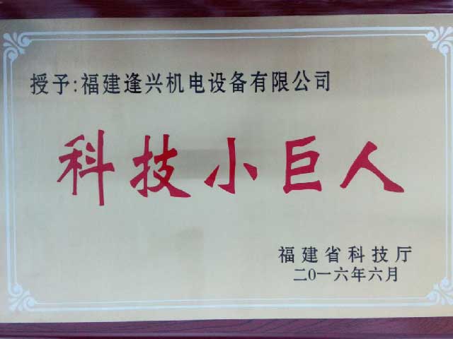 福建省科技小巨人企業(yè)